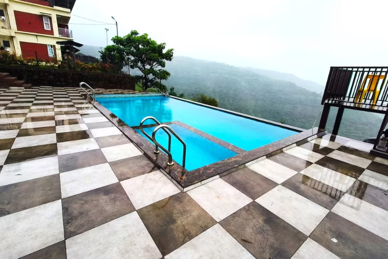 Airbnb with infinity pool