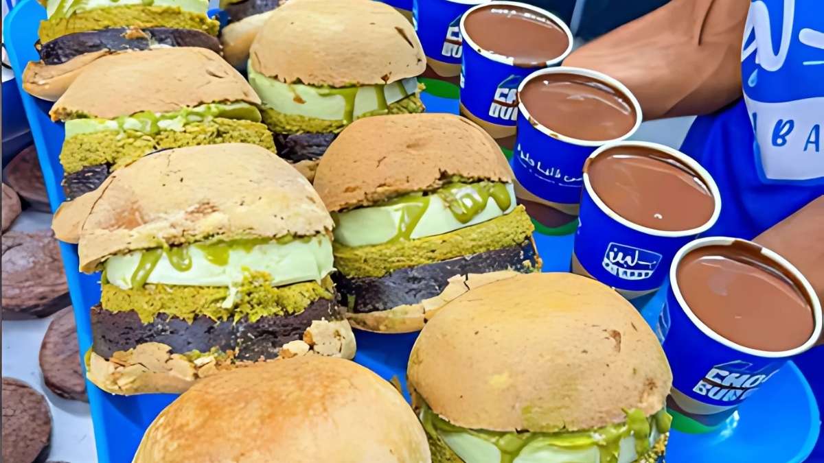 Dubai Chocolate Burger, Anyone? B.Laban Is Dishing Out This New Viral Snack In Egypt!