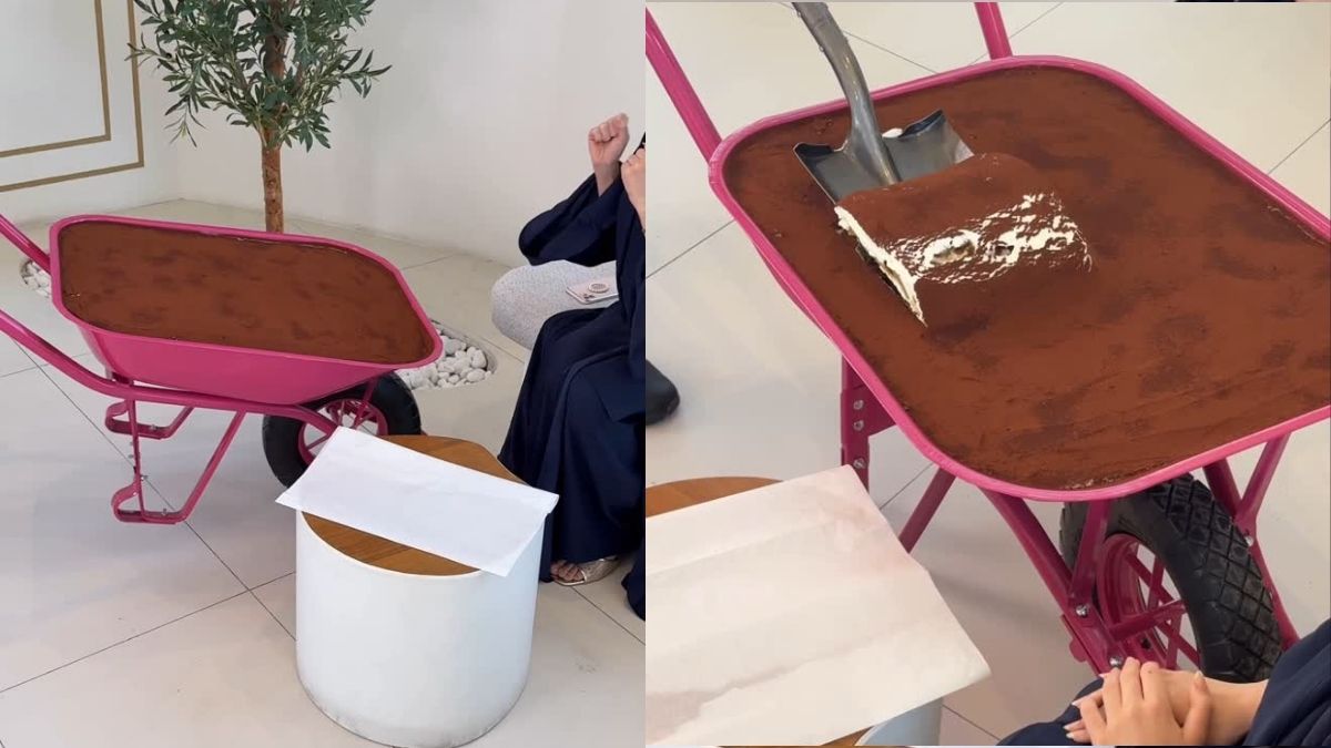 This Sharjah Eatery Literally Serves ‘Tiramisu In A Cart’ For AED499 & It’s The Biggest In UAE!