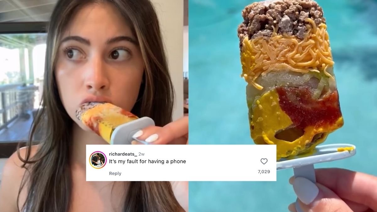 Netizens Horrified By ‘Frozen Cheeseburgers On A Stick’. Say, “It’s My Fault For Having A Phone”