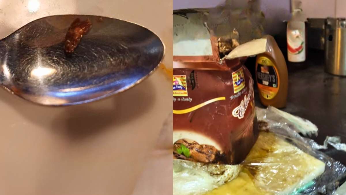 Woman Finds Expired & Cockroach-Infested Ice Cream Being Served At A Popular Cafe In Bengaluru