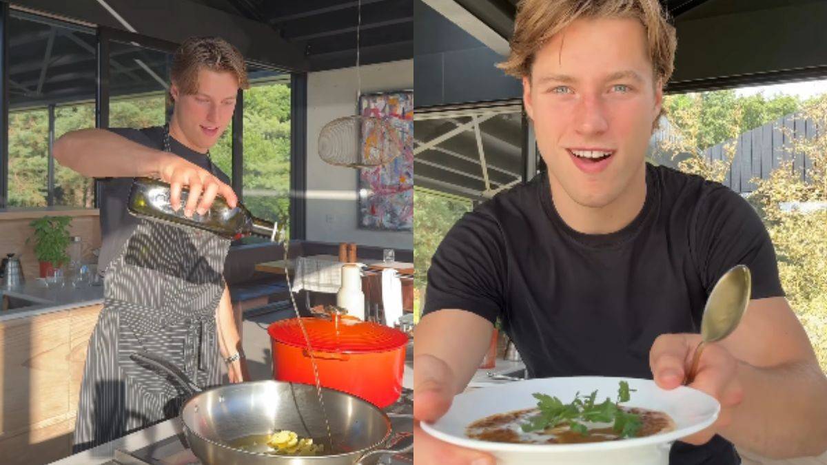 Dutch Food Vlogger Grooves To ‘Morni Banke’ While Cooking Dal Makhani; Netizens Call Him A Jack Of All Trades