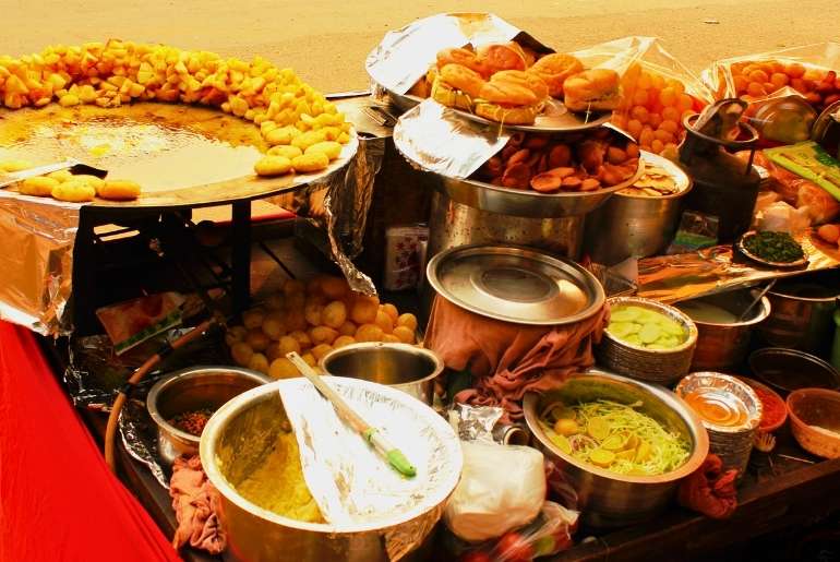 Delhi street food