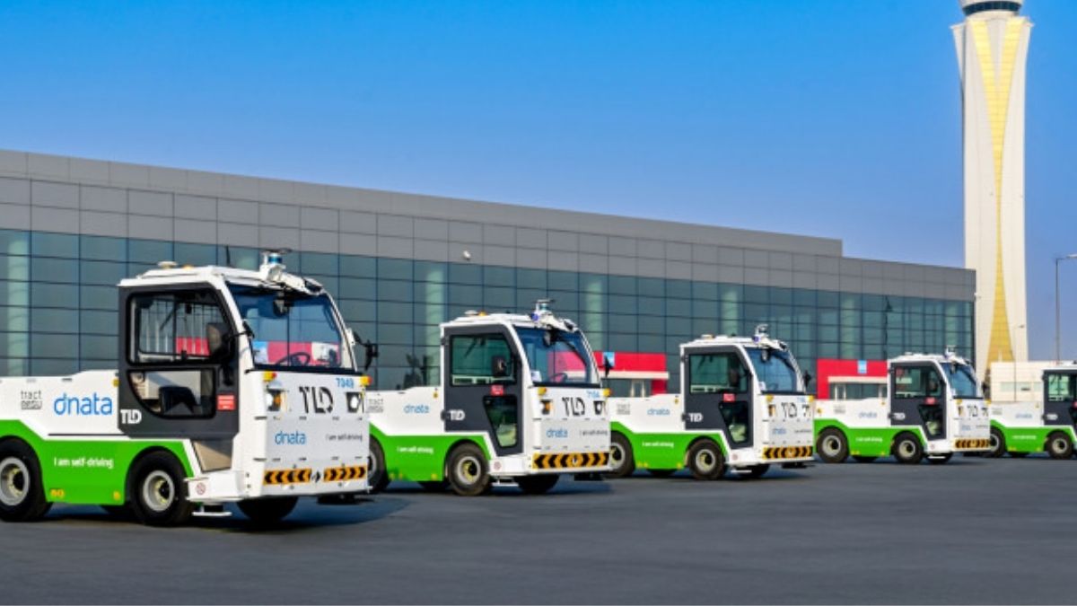 At Dubai’s Al Maktoum International Airport, Driverless Tractors Will Transport Your Luggage To The Aircraft