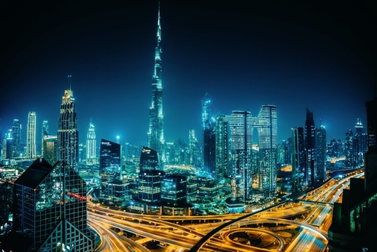 Dubai night 