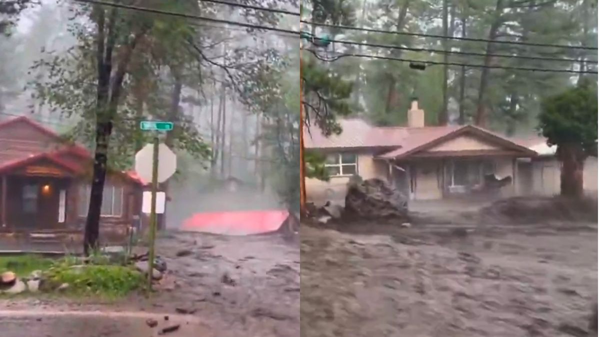 Heavy Rains Trigger Flash Floods In Ruidoso, New Mexico; 85 Rescued. No Casualties Reported