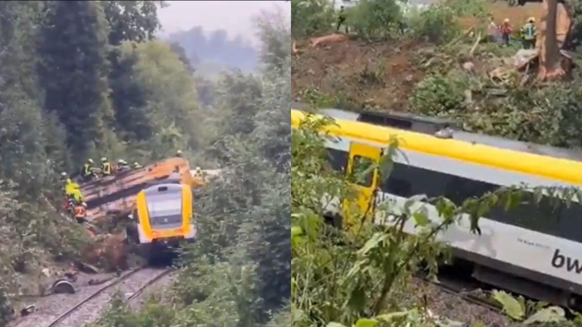 Train Carrying 100 Passengers Derails In Germany; 3 Dead, Several Injured