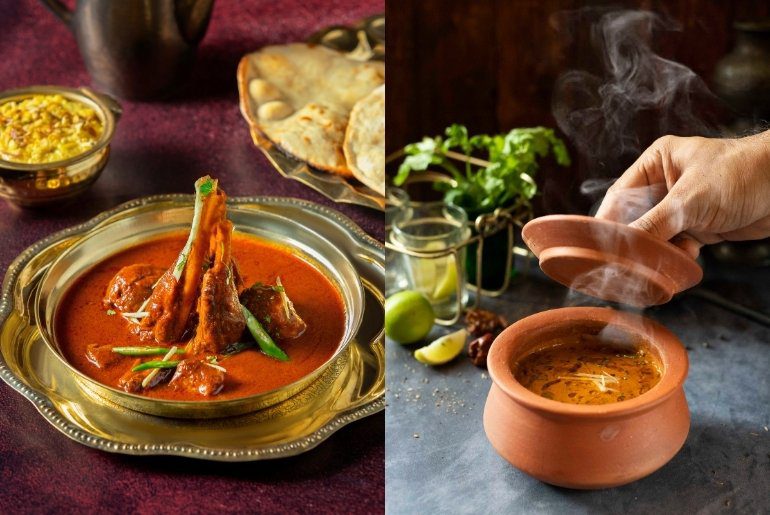Gosht Ki Nihari at Saffron and Dungar Lagi Kaali Dal at Taftoon