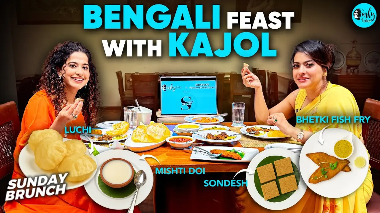 Chingri Malai Curry & Patali Gur | Eating With Kajol Bengali Style