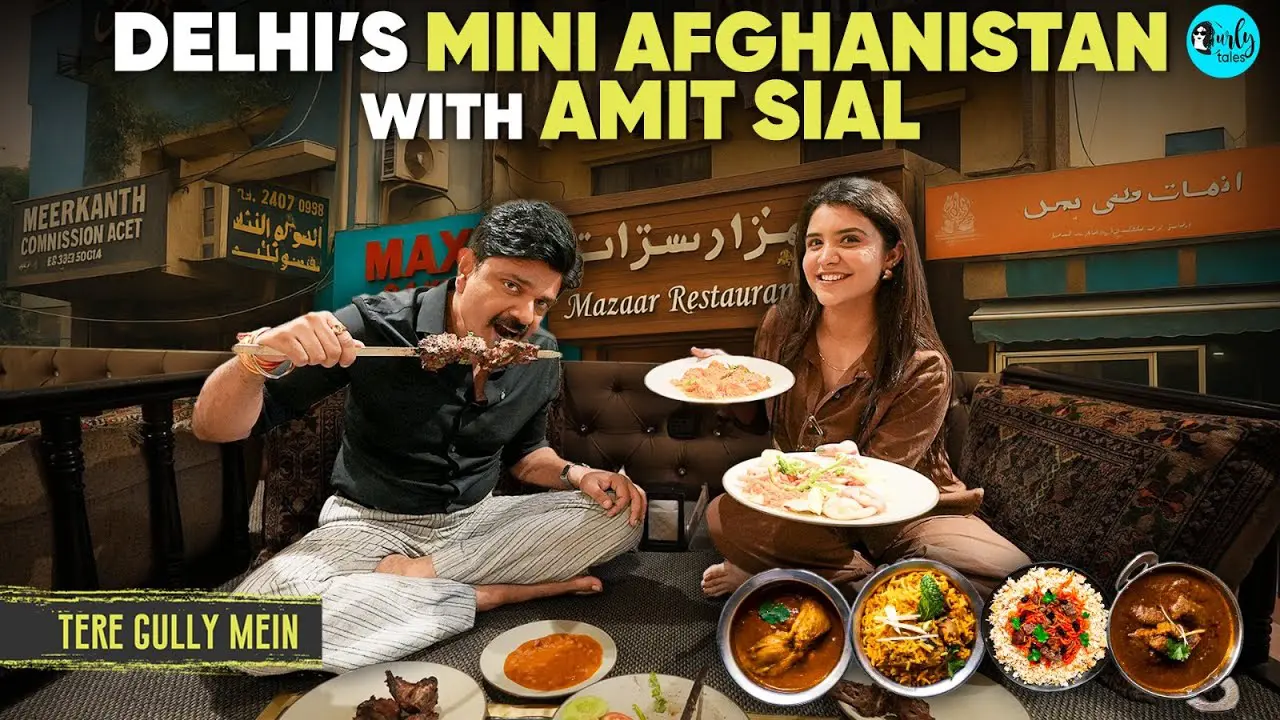 Exploring Afghanistan In Delhi with Actor Amit Sial
