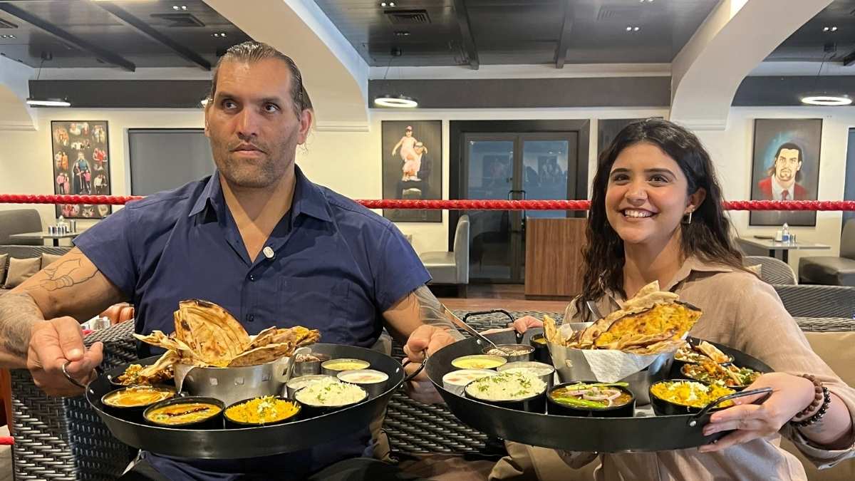 Rajma Chawal Or Butter Chicken, Protien Shake Or Lassi; This Is What The Great Khali Chooses!