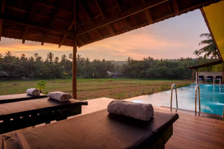 La Luxo.Infinity Pool Villa 5 mins @ Anjuna Beach
