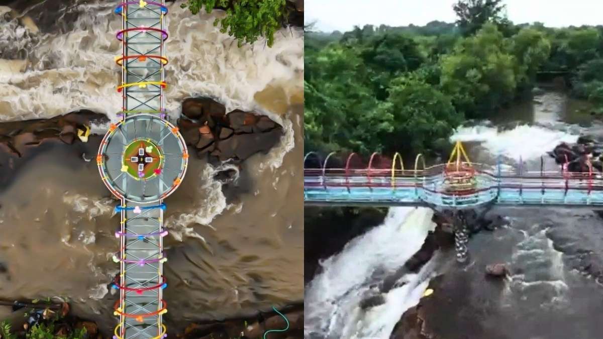 Maharashtra’s 1st Glass Bridge Is Now Open Over Napne Waterfall In Sindhudurg & Here’s All About It