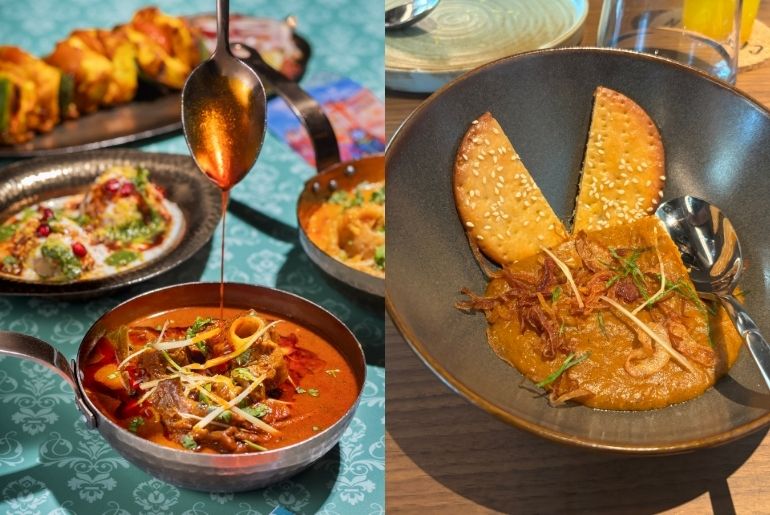 Nihari at Nawab Saheb and Haleem at Comorin