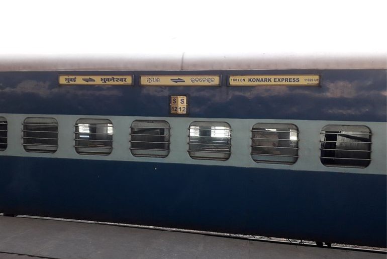Indian Railways non-AC coaches