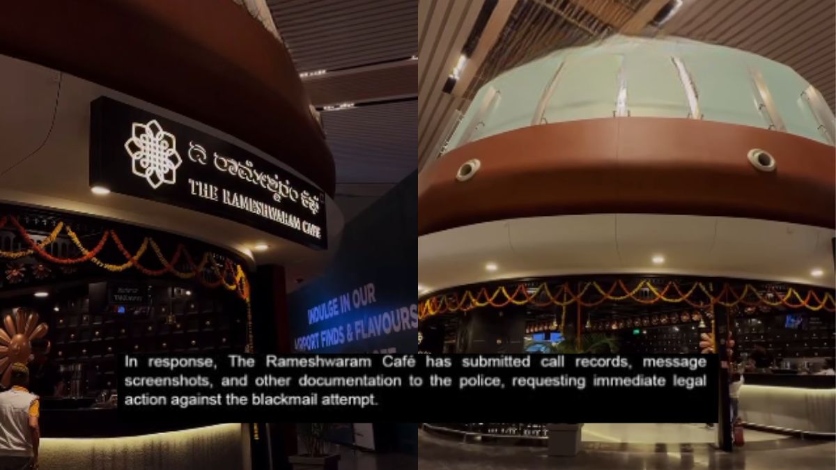 “This Is Clearly A Case Of Staged Act,” The Rameshwaram Cafe Denies Food Contamination; Alleges Extortion Bid For ₹25 Lakh