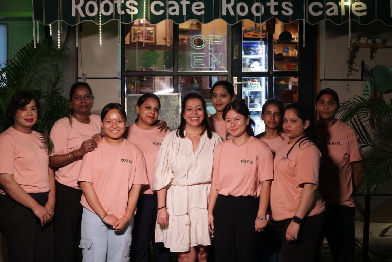 Roots cafe delhi
