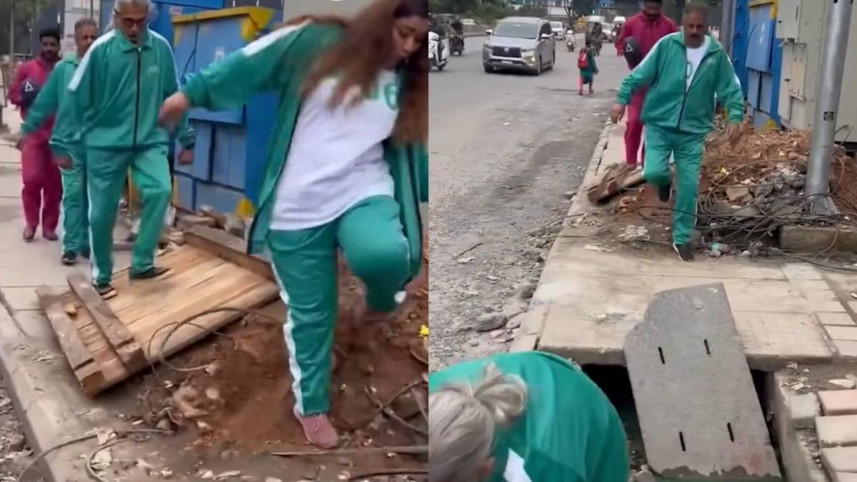 Bengaluru Locals Dress Up As Squid Games Characters; The Motive Isn’t What You Expect!