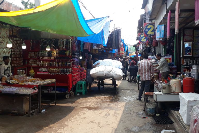 old delhi market