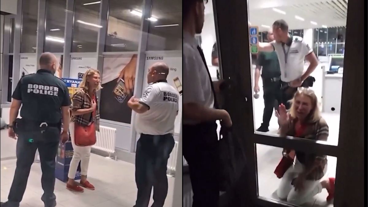 Ryanair Passenger Breaks Down In Tears After Staff Denied Her Boarding Due To Heavy Luggage