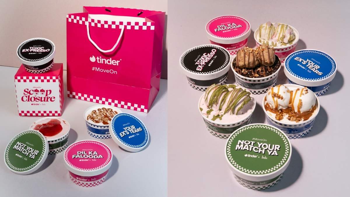 Heartbreak Just Got Sweeter With 4 Limited Edition Ice Creams Launched By Tinder & Indu Ice Cream!