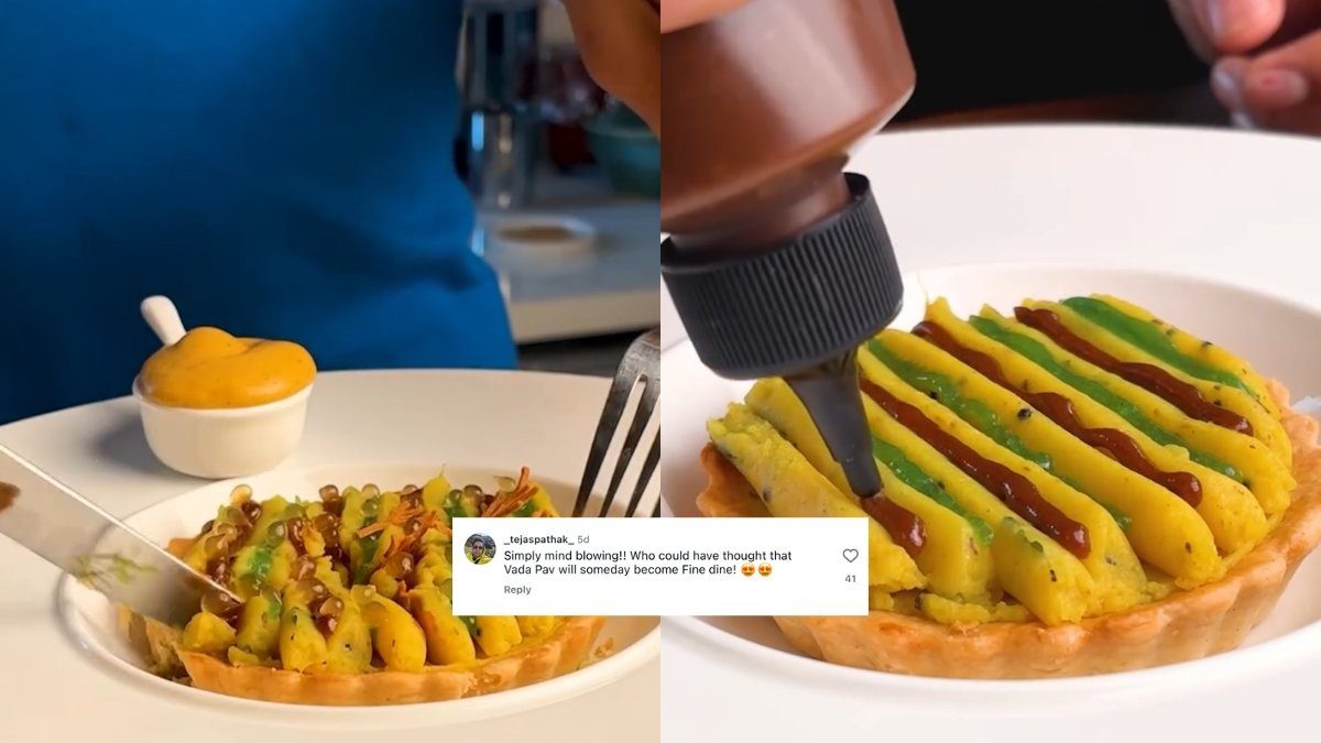 Self-Taught Chef Makes Gourmet Vada Pav, Adds His Flair And Unique Take; We Have To Admit, We Are Impressed