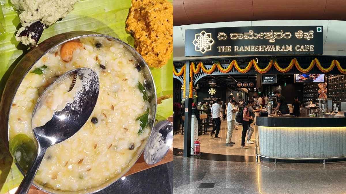 Man Finds Worm In Rameshwaram Cafe’s Pongal At Bengaluru Airport; Owners Respond