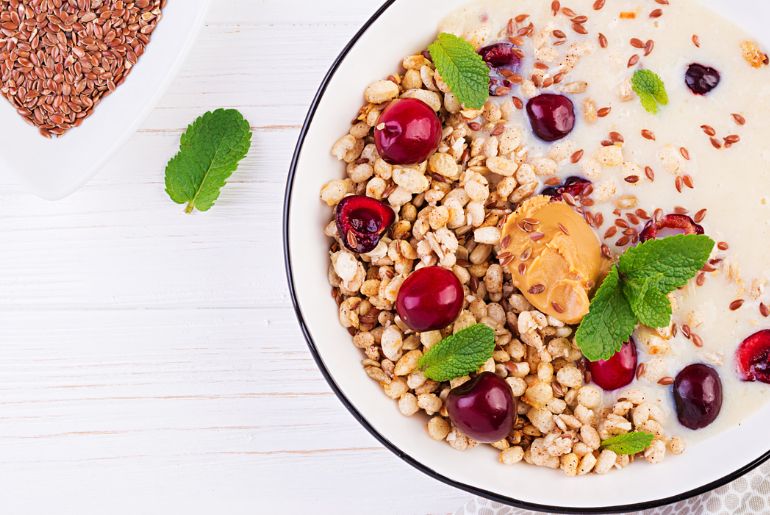 Flax seeds in diet