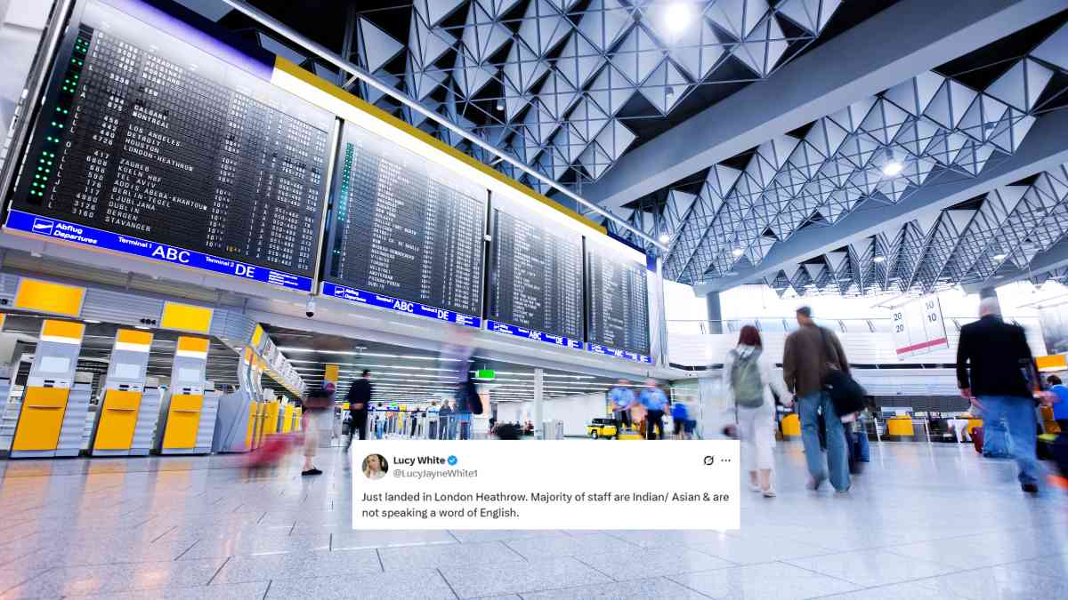 British Woman Demands Deportation Of Indian Staff At Heathrow Airport For Not Speaking English; Says, “Deport Them All”