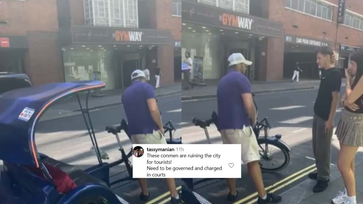 A London Rickshaw Driver Is Charging ₹9000 For A 2-Min Ride; Netizens: “Con Men Are Ruining The City”