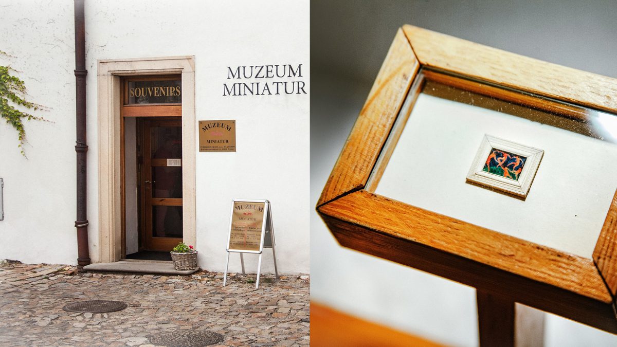 This Hidden Museum In Prague Showcases Art So Tiny That You Need A Microscope To See It