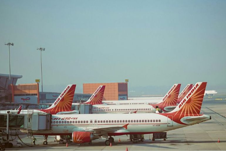 Air India Delhi-Milan flight