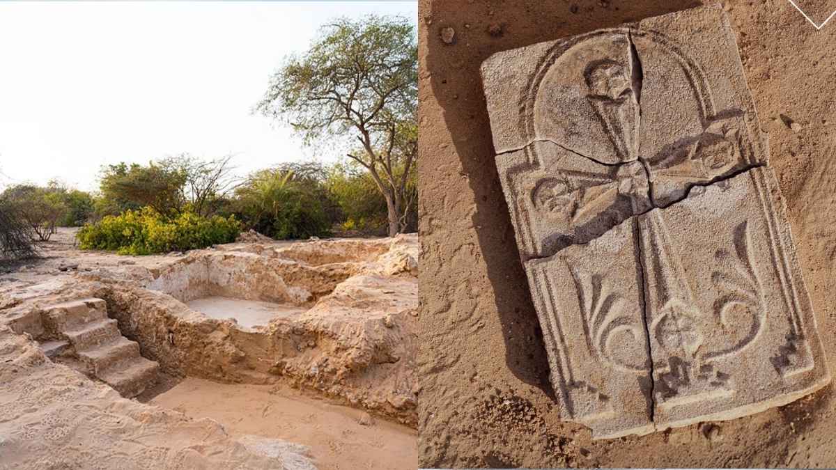 UAE: An Ancient Cross Uncovered From The 7th To 8th CE Monastery In Sir Bani Yas Island