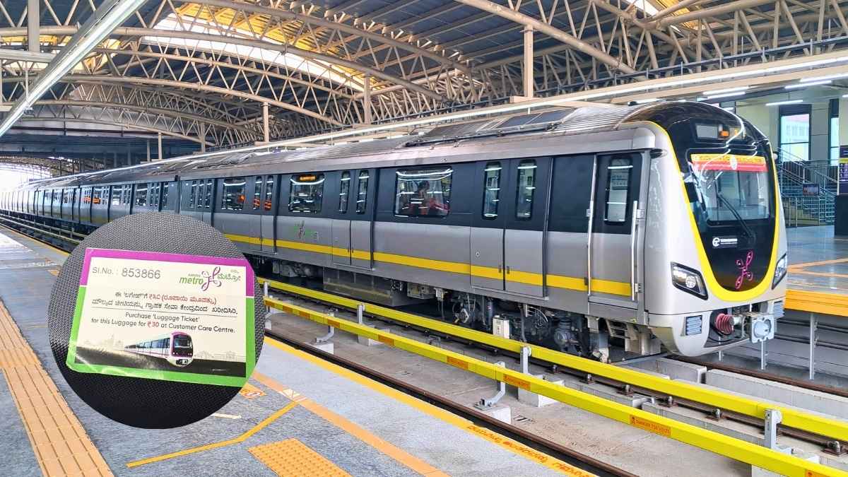 Do You Have To Pay ₹30 For Extra Baggage In Bengaluru’s Namma Metro? Here’s The Truth!