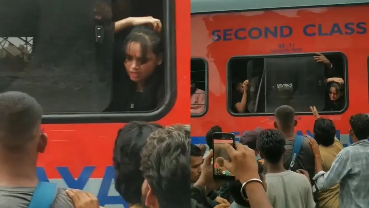 Girl Struggles To Breathe In Overcrowded Train As Crowd Laughs And Films, Video Sparks Outrage