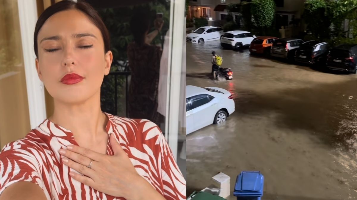 Russian Woman Travels To Venice “Visa-Free” From Gurgaon; Viral Reel Pokes Fun At Flooded Road