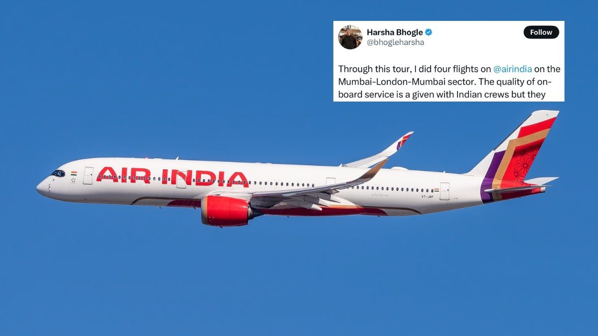 Harsha Bhogle Backs Air India’s Transformation & Calls Service “Exceptional”; Urges Internet To Be Patient