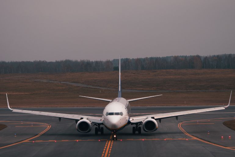 IndiGo Flight Flat Tyre