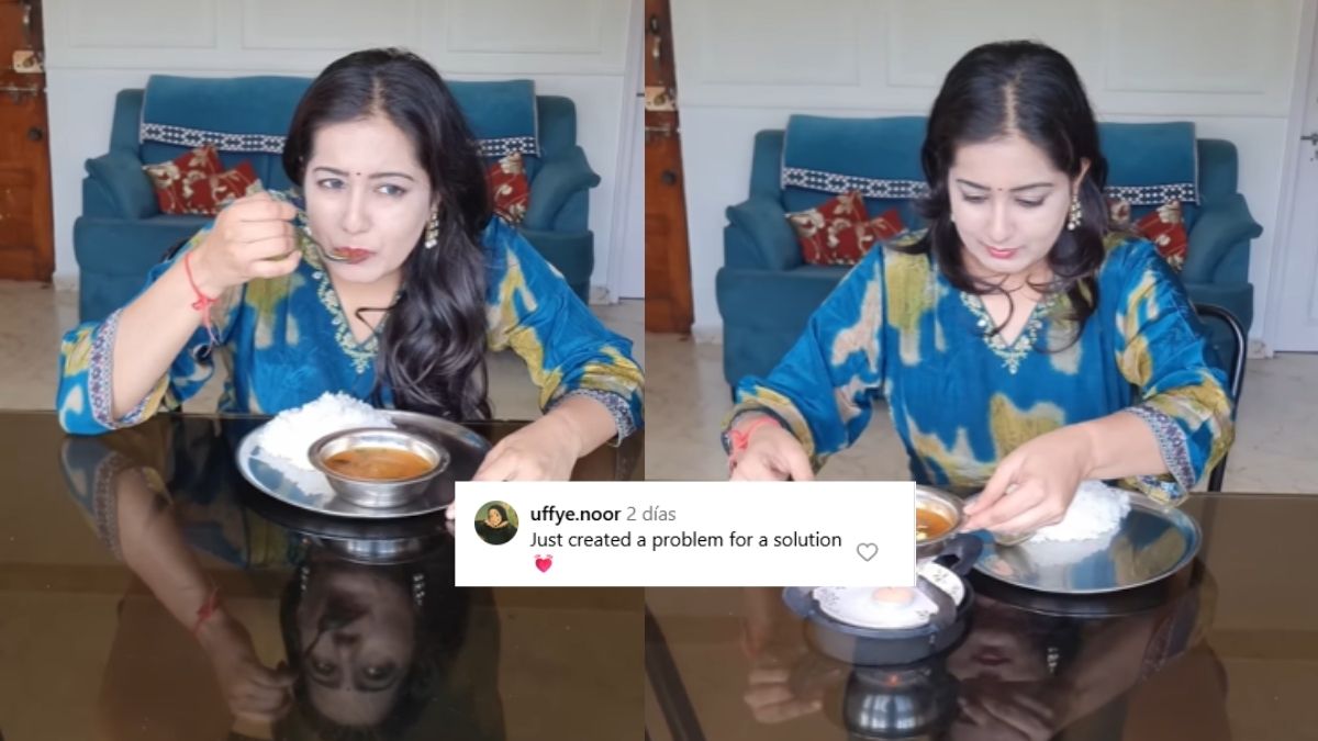 “Creating A Problem For A Solution,” Netizens Are Unimpressed By Woman’s Viral Hack To Reheat Dal