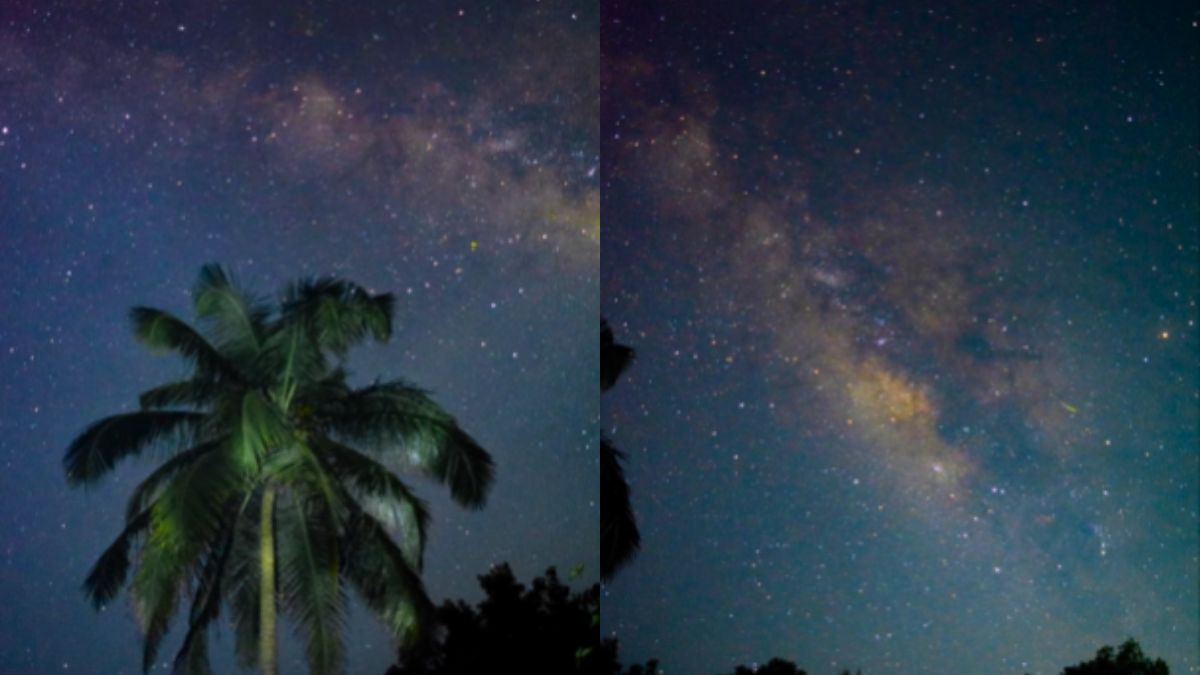 “It Wasn’t Clouds,” Mangalore Photographer Captures The Milky Way After Kepu Village Loses Power For 2 Days