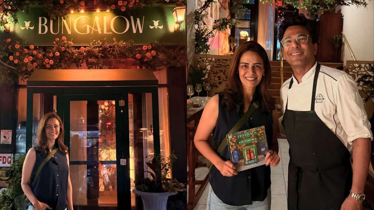 “Hot Plates, Warm Heart & Pure Love,” Actress Mona Singh Visits Chef Vikas Khanna’s Bungalow In New York