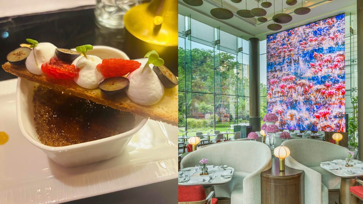 CT Review: The Qube’s Returns To The Leela Delhi With Chai Brulee To Die For & Digital Art That Moves