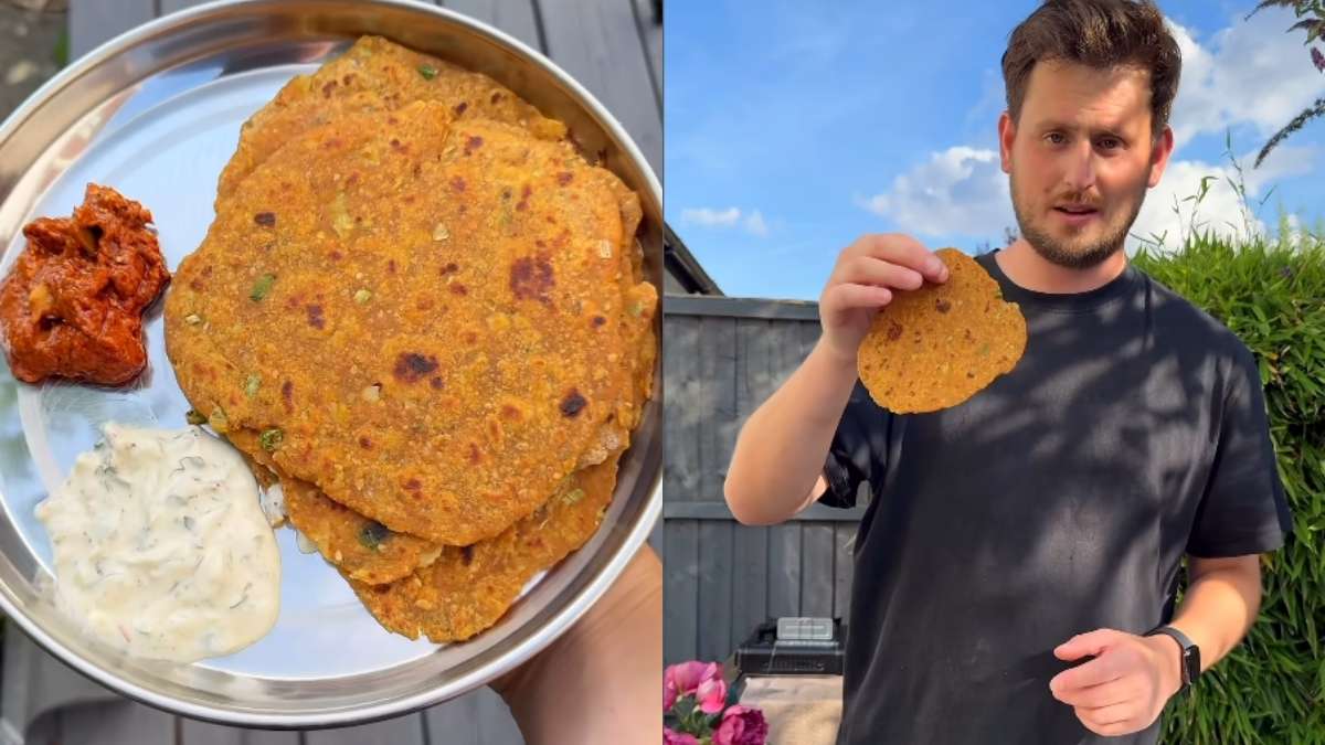 UK Chef Turns One Gujju Dish Into Another; His Recipe Shows How Khichdi Can Become Thepla