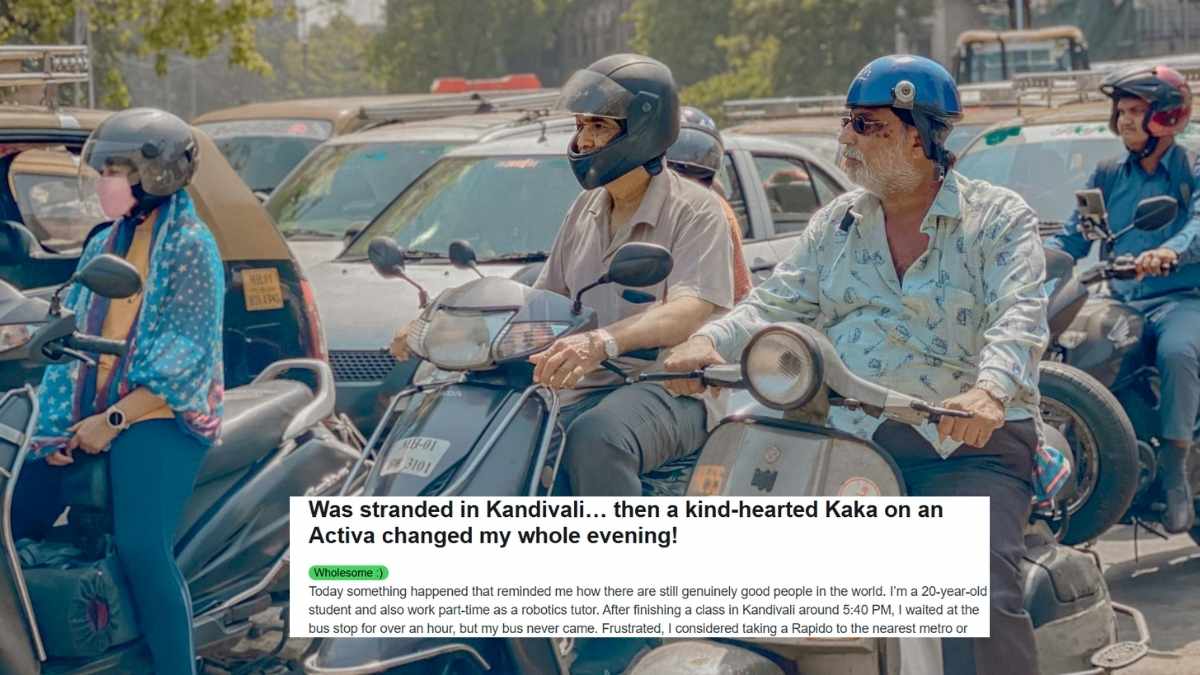 “He Had No Reason to Help Me,” 20-YO Student Recalls Stranger Graciously Giving Him A Lift In Mumbai