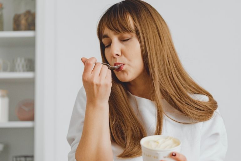 breast milk ice cream