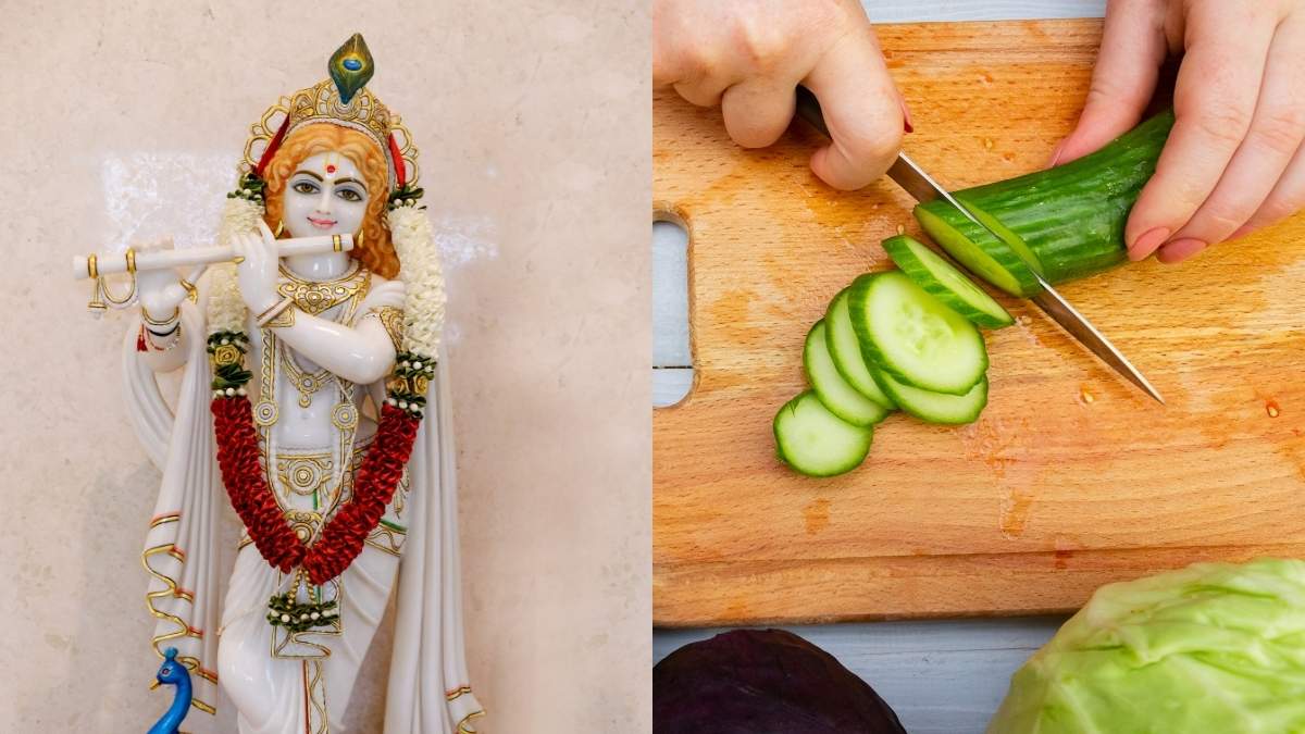 Why Are Cucumbers Cut At Midnight On Janmashtami?