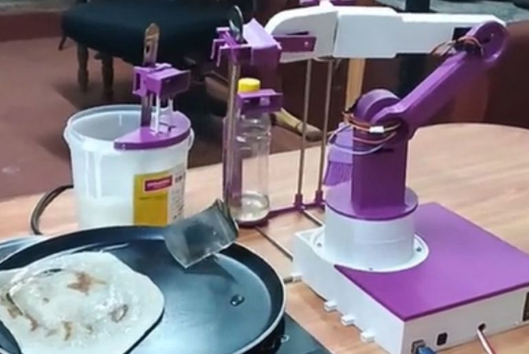 bengaluru engineer robot dosa