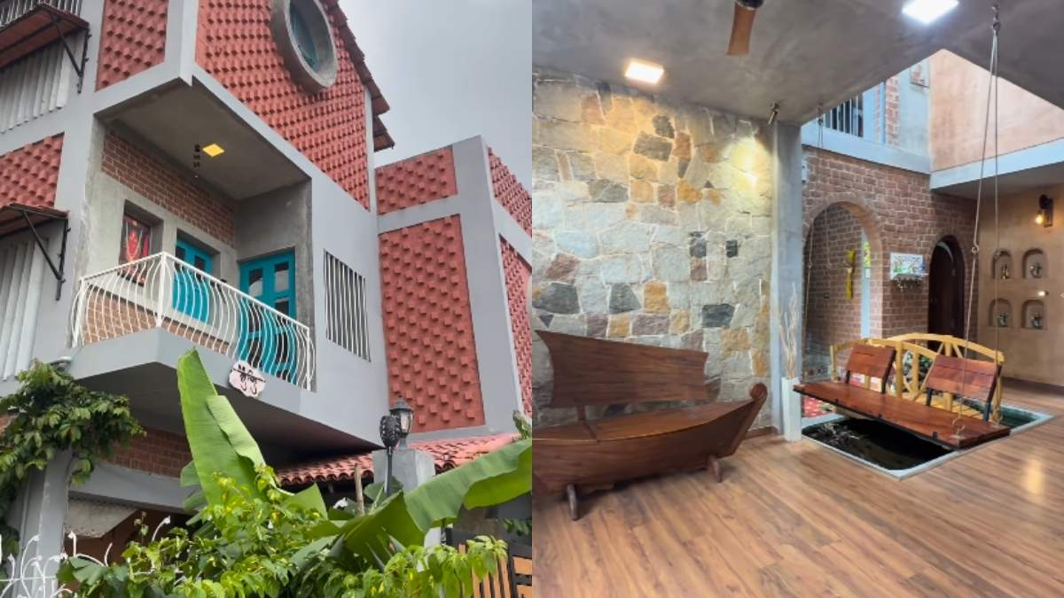 Not AC, This Bengaluru Sustainable Home Has Mud Walls, Rainwater Harvesting, And Even A Natural Pond