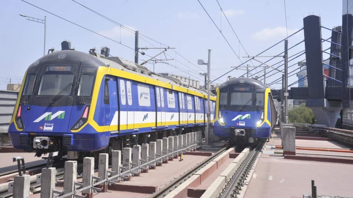 Mumbai Metro Green Line 4: First Trial Train Coaches Placed On Tracks At Anand Nagar, Thane