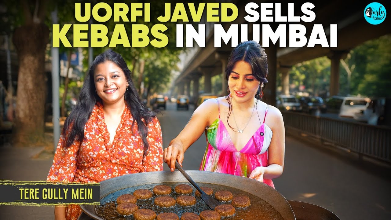 Uorfi Javed Becomes A Street Food Vendor For A Day